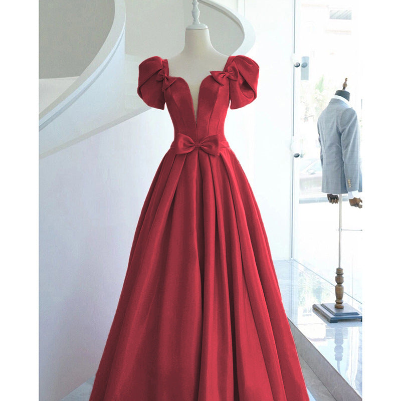 Fashionable Stylish Princess On The Run Engagement gown Dress