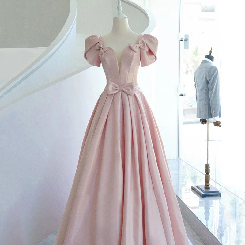 Fashionable Stylish Princess On The Run Engagement gown Dress